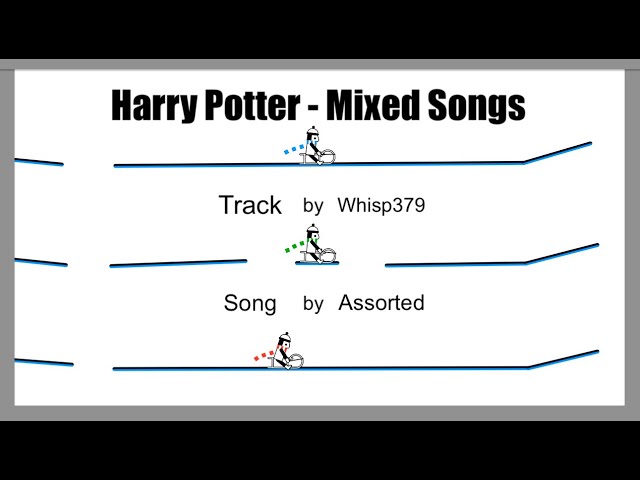 Harry Potter Song Mix - Line Rider 3 Rider Race