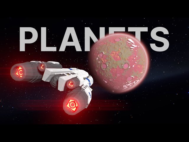 Adding Planets to my space game!