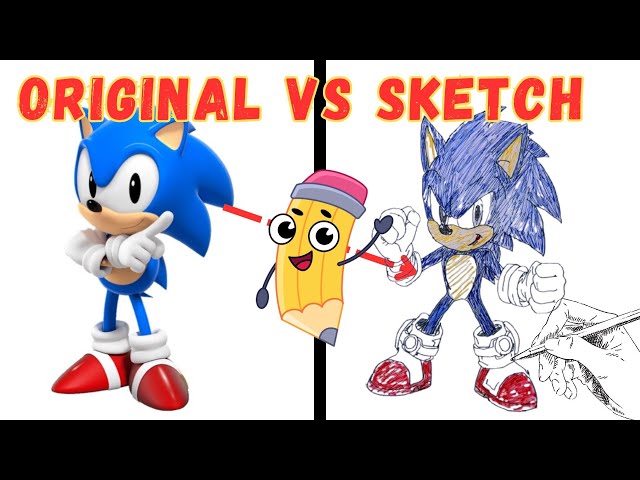 How to Draw Sonic Step by Step #drawing #art #sonic