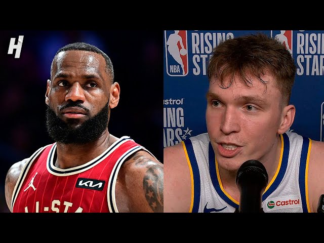 Dalton Knecht Reacts to Facing LeBron James in His First All-Star Game, Full Press Conference