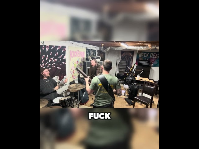 Warren is fired once again 🔥🔥🔥#deathcore #drummers #breakdown #metalbreakdown