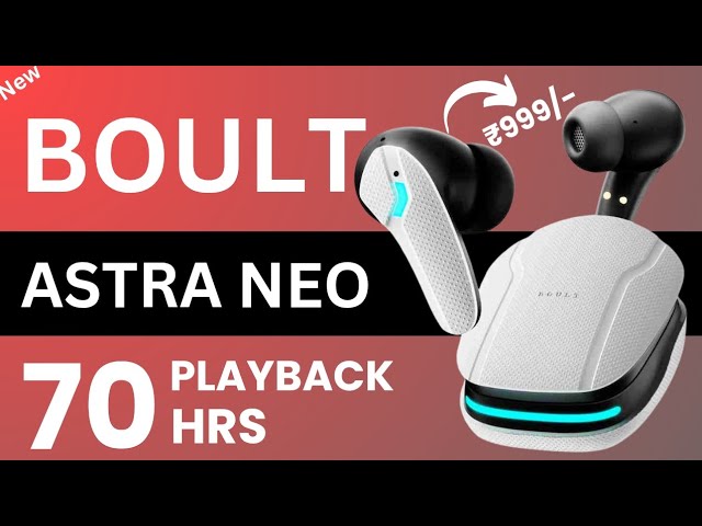 Boult Astra Neo Earbuds Only @999/- 🔥  Best TWS Earbuds Under 1000 @Bisnu