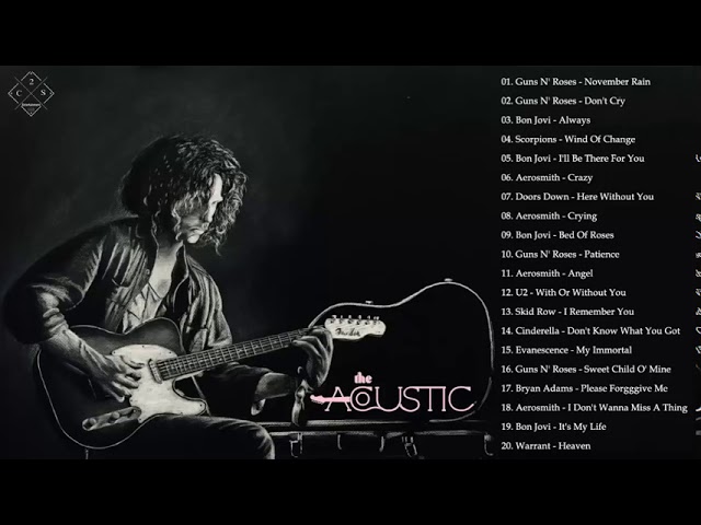 Acoustic Rock Ballads   Rock Ballads The Best Of 70s 80s 90s   YouTube 480p