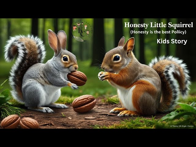 Honest Little Squirrel - Kids Story