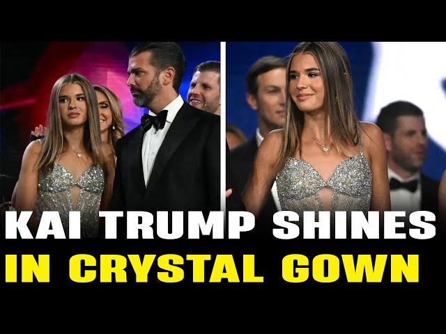 Kai Trump Shines in Crystal Gown at 2025 Inauguration