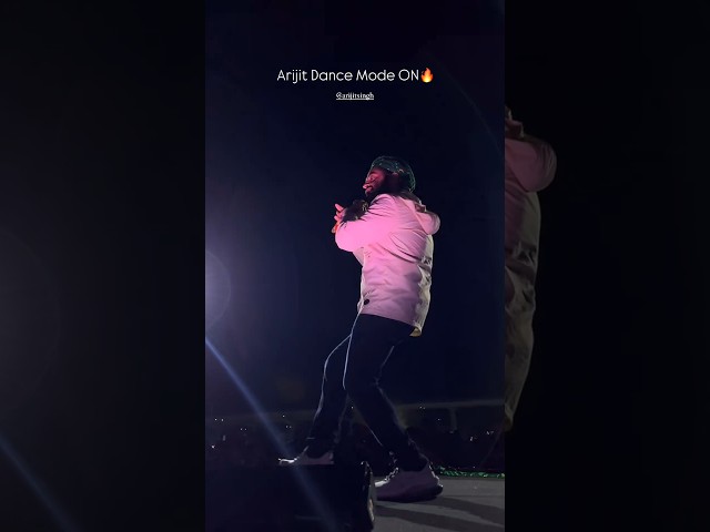 Arijit Singh Dancing on Kawalaaya..😍🔥 ll Live in Concert ll Gift City Gandhinagar ll 12 January 2025