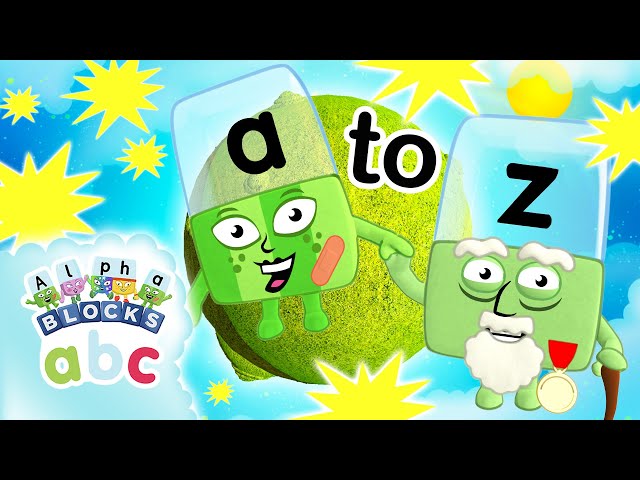 The Alphabet from A to Z | All 26 Letters! | Phonics | #SummerSongs | Alphablocks