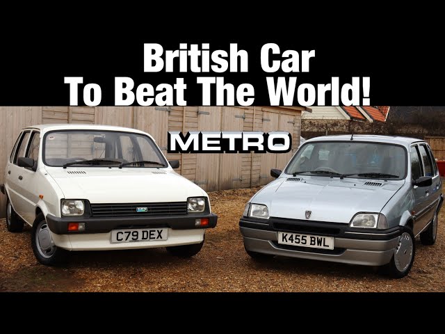 Metro - The British Car To Beat The World! Austin 998 City & Rover 1.4 GSi Road Test