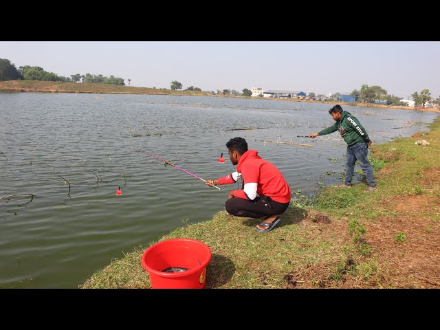 Best Hook Fishing 2024 ✅ || Traditional Two Boy Hunting Big Fish From Beautiful Nature😱😱 | part - 3