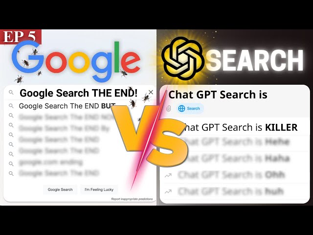 ChatGPT Search KILLED Google Search !