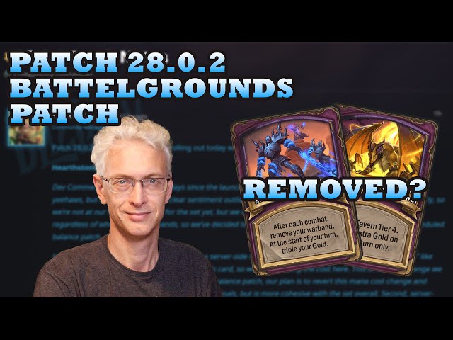 Some Anomalies REMOVED - Patch 28.0.2 Hearthstone Battlegrounds News