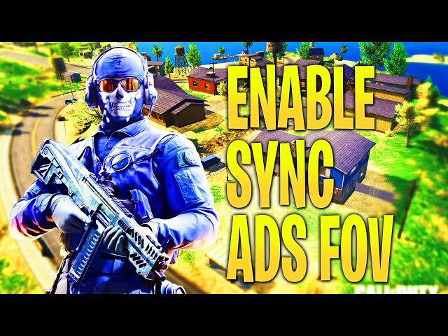 How To Enable SYNC ADS FOV to Scope Zoom In Call of Duty Mobile