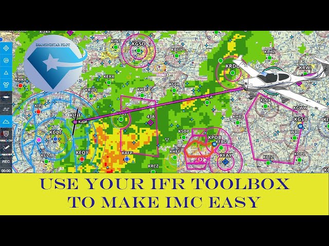 Single Pilot IFR Flight With ATC |Diamond DA40|