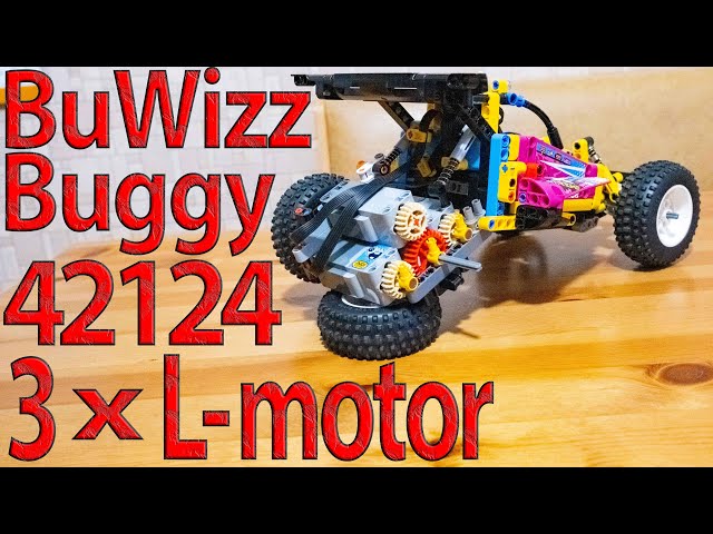 42124 BuWizz-Buggy on three L-motors control+ / buwizz 3.0 pro pushes 3 L-motor control plus