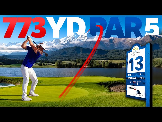 I Played The LONGEST HOLE In Pro Golf (773 Yards)!!! | TPC Colorado