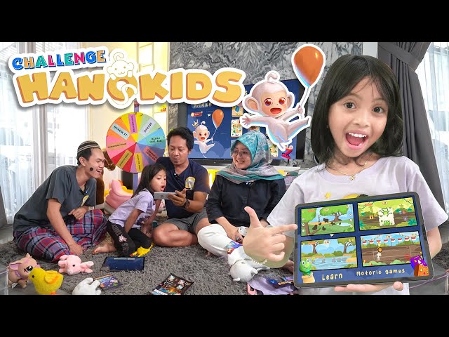 LEIKA PUNYA GAMES BARU VIRAL BANGET 😱 CHALLENGE GAME HANOKIDS VIRAL LEIKA MASUK KE DUNIA GAMING