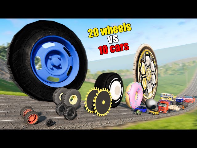 Wheel Madness #1 - Who Will Stop the Cars? - Beamng drive