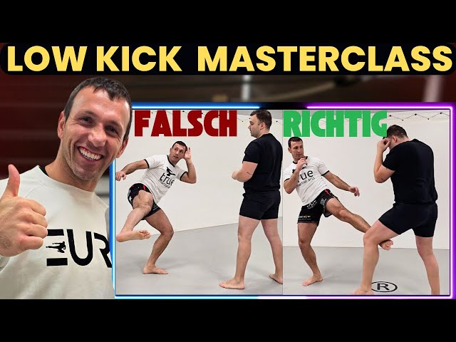 Perfektioniere deinen Low Kick! 🥋