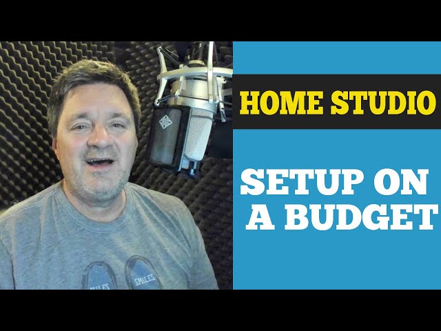 How to Set Up the Perfect Home Studio | Voice Over Recording Booth