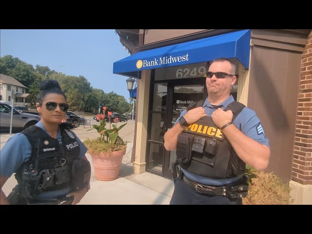 The Bank Doesn't want You Recording Today First Amendment Audit