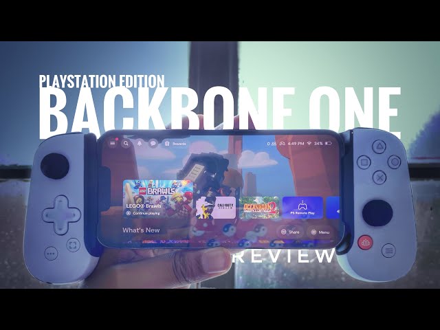 Backbone One PlayStation Edition Review - Mobile Gaming!