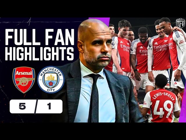 Arsenal vs Manchester City Highlights