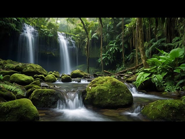 Natural Birdsong and Brook Sounds for Concentration - Gentle Nature Ambience for Meditation