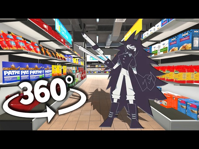 Miss Circle 360°  - Supermarket  | 4K VR 360 Video (Fundamental Paper Education)