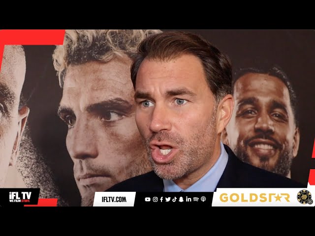 'I'M THE TRENDSETTER...'- EDDIE HEARN REACTS TO FRANK WARREN ON DAZN, AJ vs CHISORA & JOE GALLAGHER