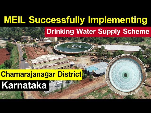 MEIL Successfully Implementing Drinking Water Supply Scheme in Chamarajanagar District | Karnataka