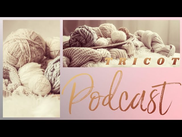 PODCAST français 🥰 # 8 TRICOT TRADITIONNEL Encours et catalogue BdF 🥰🥰🥰