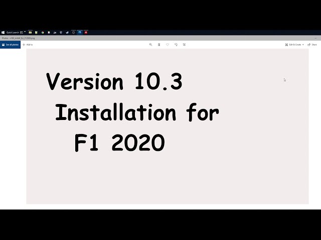 Telemetry tool install/settings for F1 2020