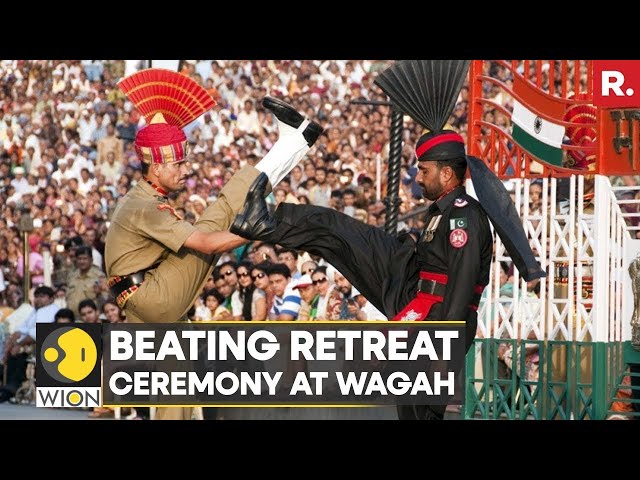 India at 75: Beating Retreat ceremony at Attari-Wagah border on Independence Day | Independence Day