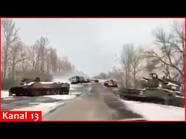 In the frozen fields of Ukraine, Russia rapidly loses largest stockpile of Soviet military equipment