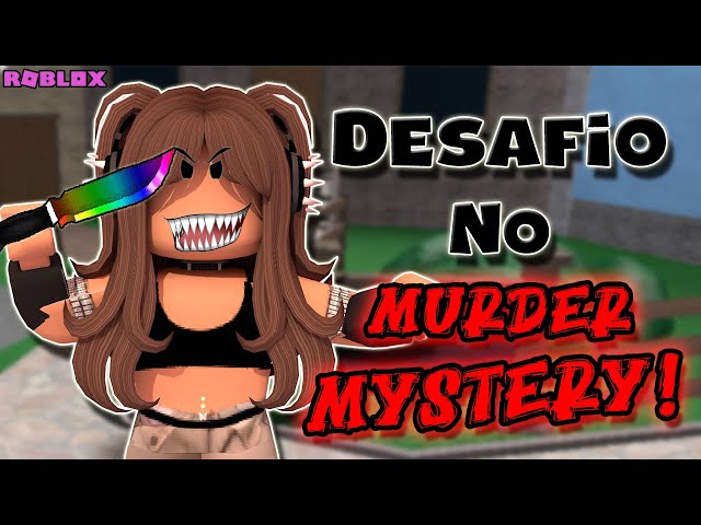 UM INSCRITO ME DESAFIOU NO 1x1 NO MURDER MYSTERY!! ROBLOX!!