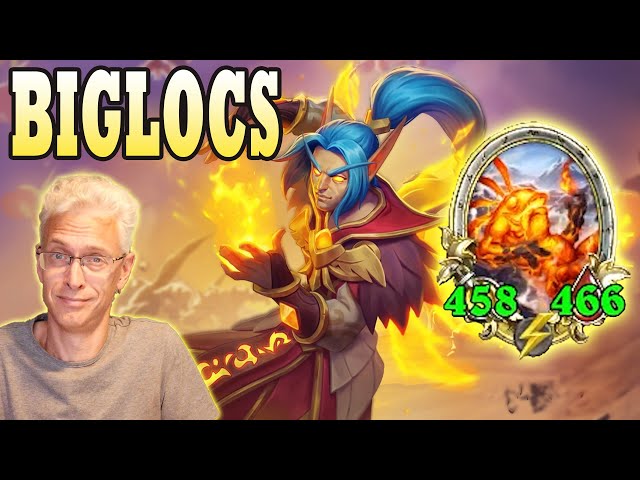 Malygos's Major Magmalocs Hearthstone Battlegrounds Gameplay