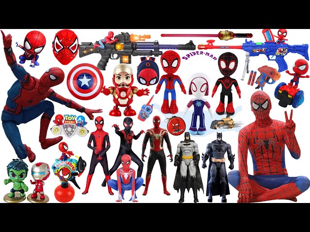 Experience popular Marvel videos, dancing robot Spider Man action alliance, handgun holder