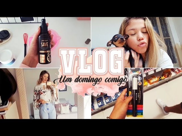 VLOG | UM DOMINGO COMIGO | Hidratação potente + Shopping + Rotina noturna ♡