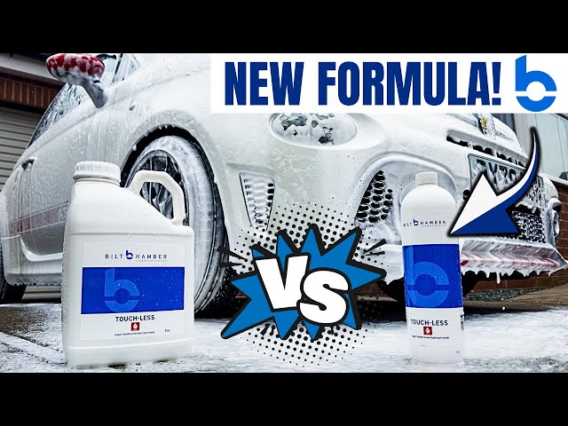 New Bilt Hamber Touchless Snow Foam Review - NEW vs OLD Comparison