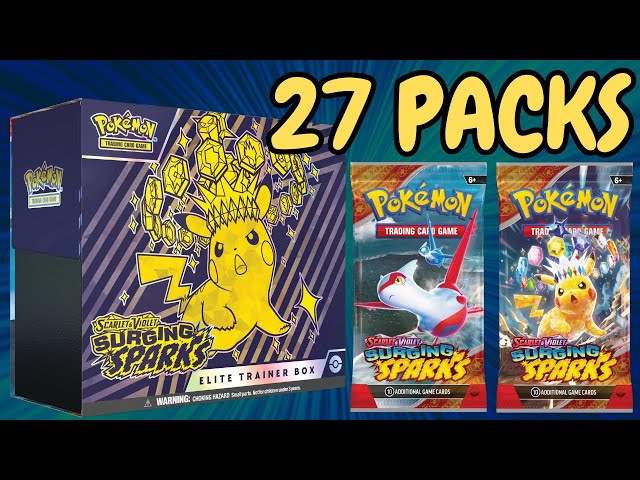 Surging Sparks Elite Trainer Box Opening