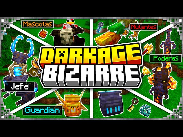 🟥 DarkAge BIZARRE ADDON GUÍA COMPLETA Para MINECRAFT PE/BEDROCK 1.21 | ADDON PACK +1.21