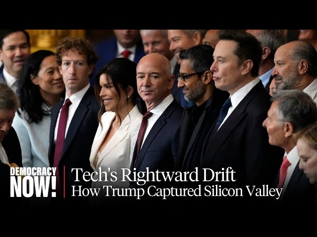 Tech's Rightward Drift: Researcher Becca Lewis on How Trump Captured Silicon Valley