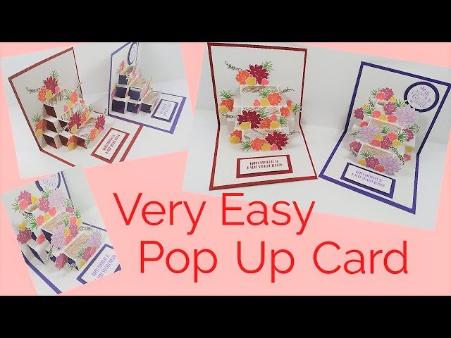 Pop Up Card - Flower | Video Tutorial