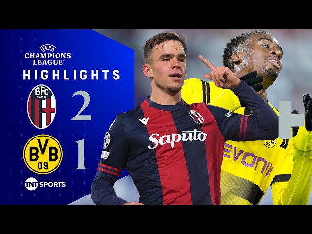 Quickfire Double Stuns Dortmund 🔥 | Bologna 2-1 Borussia Dortmund | UEFA Champions League Highlights