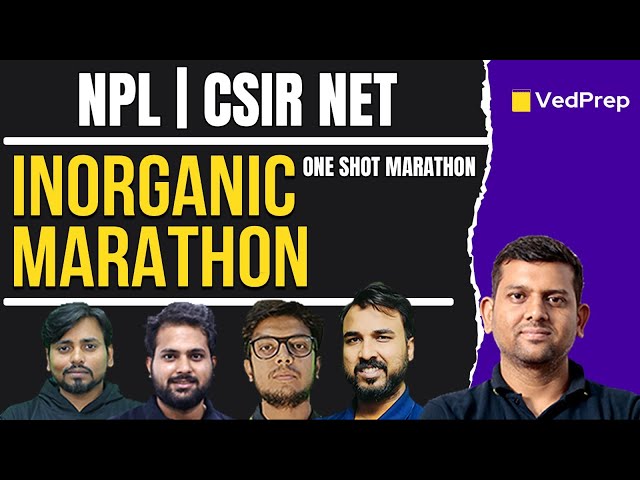 CSIR NET 2025 Inorganic Chemistry | Inorganic Chemistry One Shot | Inorganic Chemistry CSIR NET PYQ