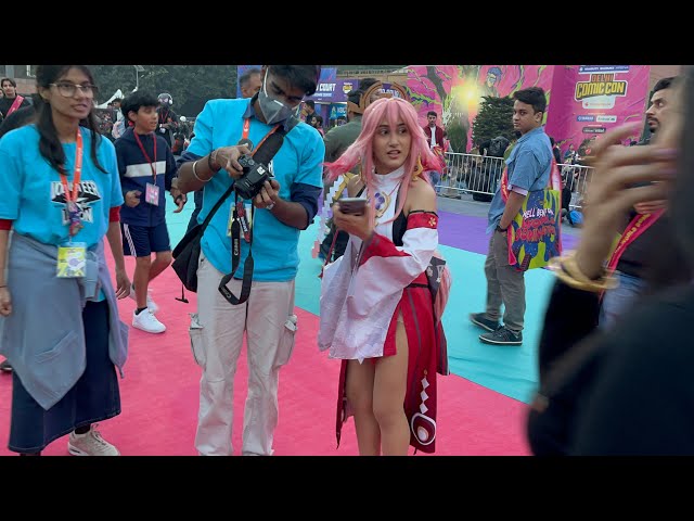 Indian Comicon 2025 | Amazing female cosplayers India | Comicon India 2025 | Waifu & H*ntai cosplay