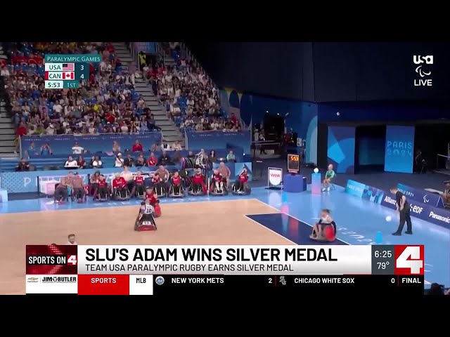 SLU’s Sarah Adam wins silver at 2024 Paralympic Games in Paris