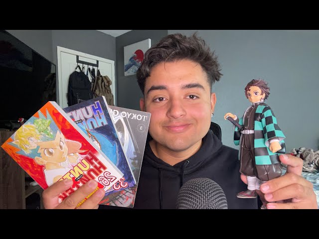 ASMR My Manga & Figure Collection! 📘