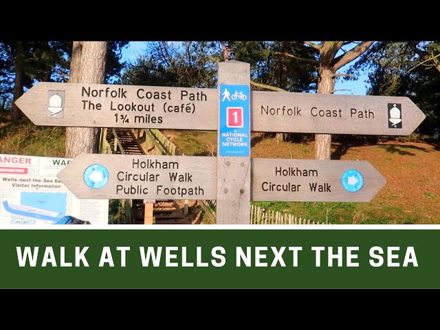 Winter Walk at WELLS NEXT THE SEA Norfolk December 2020 | Vlog 324