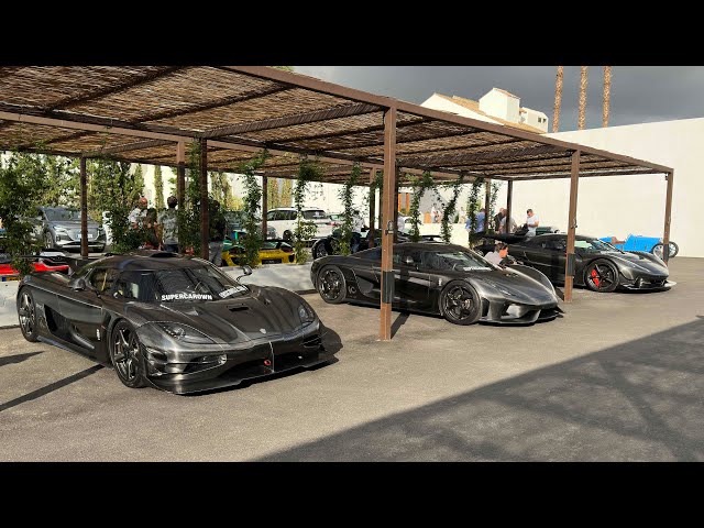 Little look at the Koenigsegg at the supercar owners circle Spain event!!